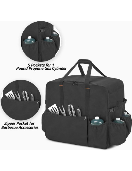 Bolsa de Transporte Samdew para Plancha de Mesa 56 cm con Capucha