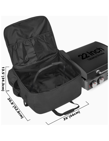 Bolsa de Transporte Samdew para Plancha de Mesa 56 cm con Capucha