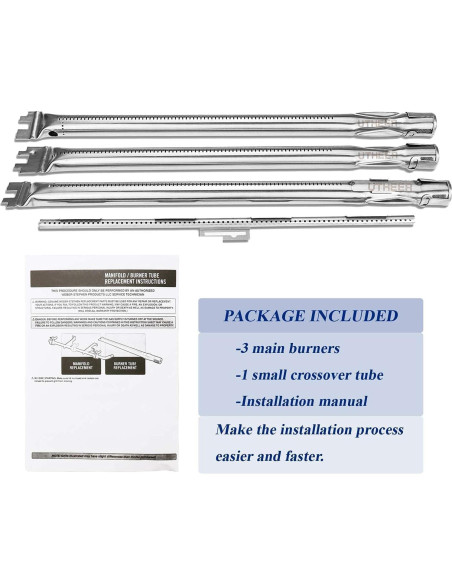 Piezas de Repuesto Utheer para Parrillas Weber Spirit 300