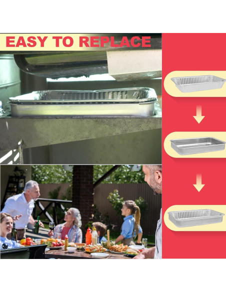 Kit Bandeja de Grasa DcYourHome para Parrillas Weber Spirit y Genesis