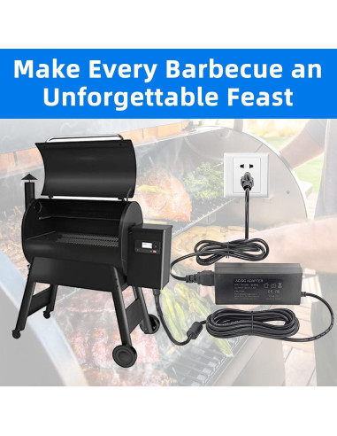 Adaptador de Poder 20V 4.5A Ousaly para Traeger Pro y más