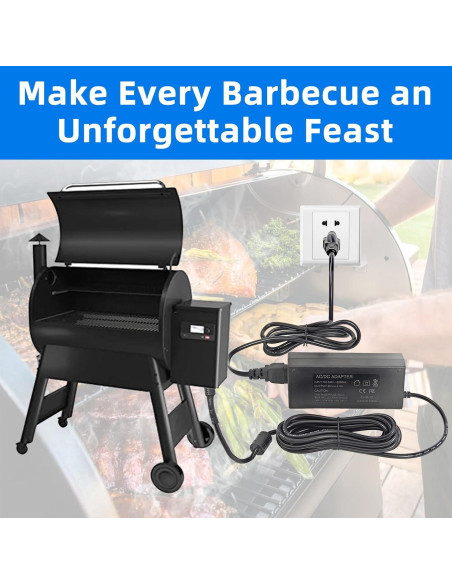 Adaptador de Poder 20V 4.5A Ousaly para Traeger Pro y más