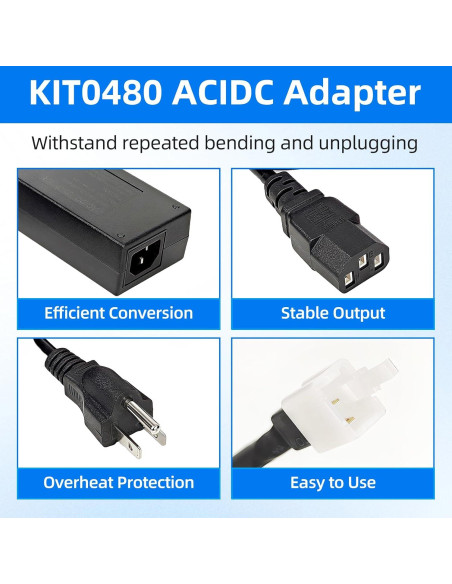 Adaptador de Poder 20V 4.5A Ousaly para Traeger Pro y más