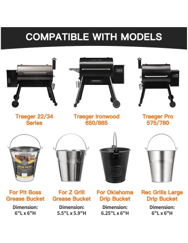 NUPICK 2 Forros de Silicona para Cubos de Grasa 12.4x8.9cm