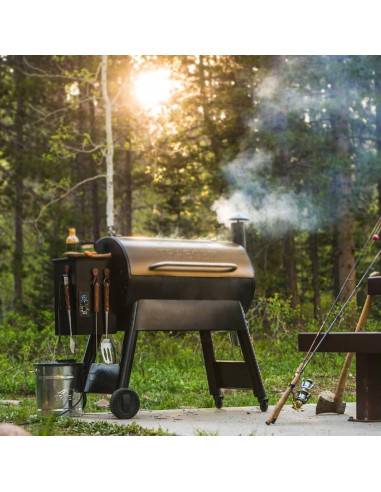 Rueda de Parrilla Traeger KIT0138 7" Plástico Negro 2-Pack