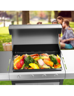 Inserts de Plancha MOASKER para Parrilla Charbroil 60x43cm 2