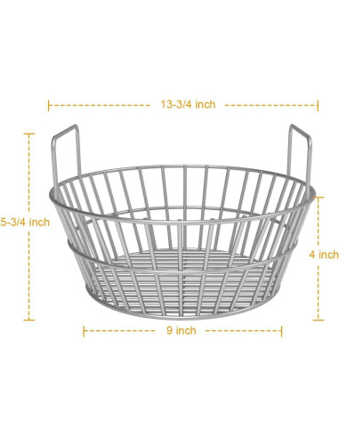 Cesta de cenizas de carbón inoxidable AJinTeby para parrillas