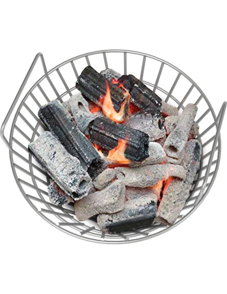 Cesta de cenizas de carbón inoxidable AJinTeby para parrillas