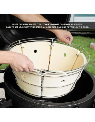Caja de Fuego de Carbón Onlyfire para Parrilla Char-Griller