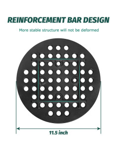 Parrilla de Hierro Fundido Vankey 29.2cm para Kamado Joe Big Joe 2