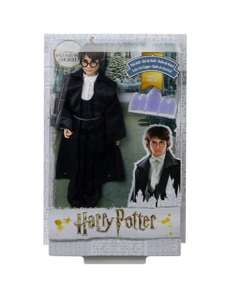Muñeca Harry Potter Baile de Yule Mattel 20.3x6.4x32.4cm