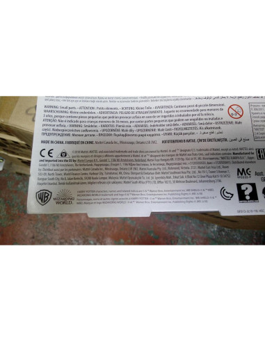 Muñeca Harry Potter Baile de Yule Mattel 20.3x6.4x32.4cm