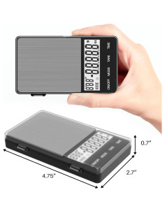 Báscula Digital de Espresso MAXUS BREW 1000g con Temporizador 2