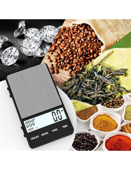 Báscula Digital de Espresso MAXUS BREW 1000g con Temporizador