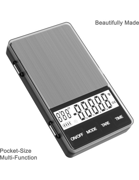 Báscula Digital de Espresso MAXUS BREW 1000g con Temporizador