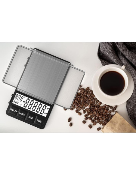 Báscula Digital de Espresso MAXUS BREW 1000g con Temporizador
