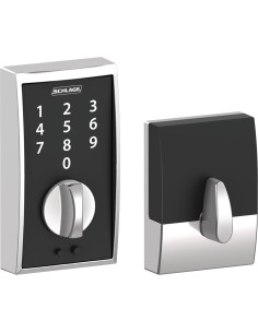 Cerradura Electrónica Sin Llave Schlage BE375 CEN 625 Cromo 2