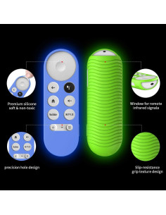 Funda Protectora Silicona Alquar para Control Remoto Google TV 2020 2