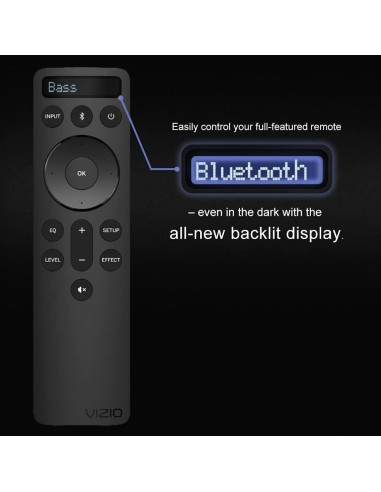Control Remoto Bluetooth Vizio 5.1 Retroiluminado OEM
