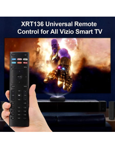 Control Remoto Universal Vizio XRT136 - 2 Paquetes 2