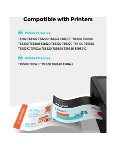 Cartuchos de Tinta TESEN PGI-280XXL CLI-281XXL Juego de 7 Colores 2