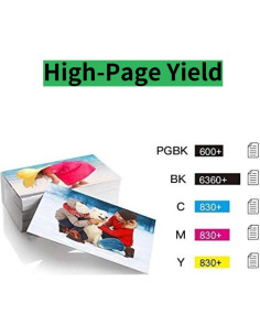 Cartuchos de Tinta Compatibles Canon PGI-280XXL CLI-281XXL 6PK 2