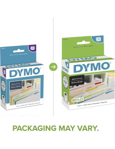 Etiquetas de Código de Barras DYMO 450 Blancas 1 Rollo 1.9x6.4cm 2