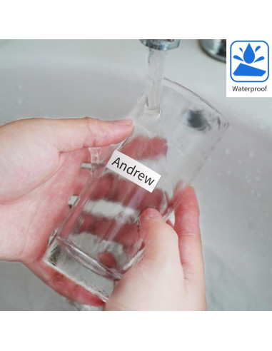 10 Recargas Cinta Etiquetadora Dymo LetraTag 12mm x 4m