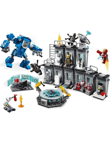 LEGO Marvel Avengers Sala de Armadura Iron Man 76125 - 524 Piezas LEGO Marvel Avengers Sala de Armadura Iron Man 76125 - 524 Piezas