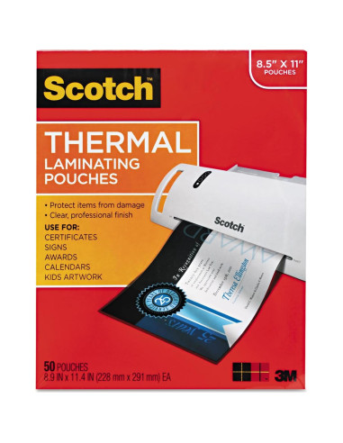 Bolsas de Laminado Térmico Scotch 11x15.4 cm 20 Unidades