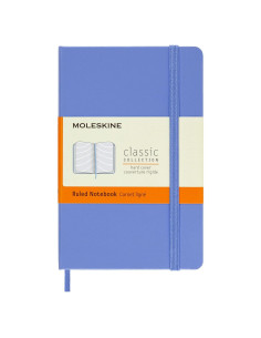 Cuaderno Clásico Moleskine Pocket Rayado Azul 9x14 cm Tapa Dura