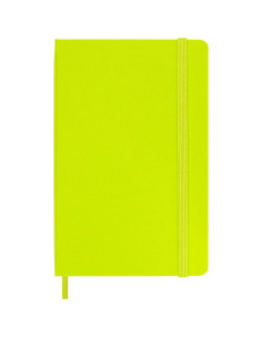 Cuaderno Clásico Moleskine Pocket Liso Verde Limón 192 Páginas 2