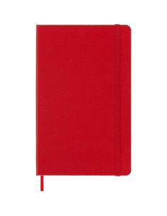 Cuaderno Moleskine Grande Punteado Rojo Escarlata Tapa Dura 2