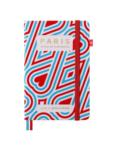 Cuaderno de Viaje Moleskine LUXE París Pocket 112 Páginas