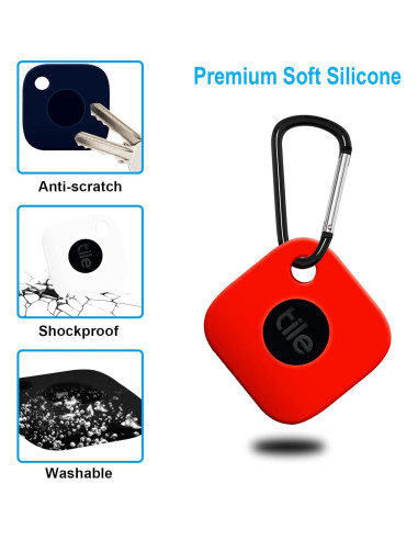 Funda de Silicona U/F para Tile Mate 2022 - Paquete de 4