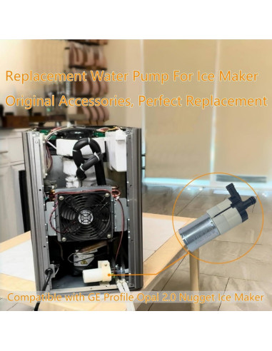 Bomba de Agua HUILING DC 12V 0.8LPM para Fabricador de Hielo