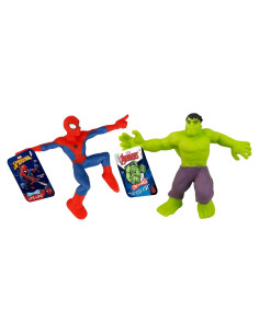 Juguetes Estirables Marvel Avengers JA-RU - Hulk y Spiderman