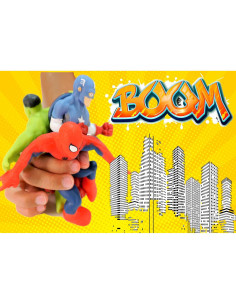 Juguetes Estirables Marvel Avengers JA-RU - Hulk y Spiderman 2