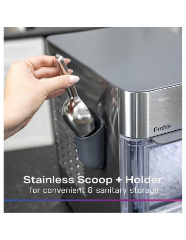 Kit de Mejora GE Profile Opal para Fabricador de Hielo - Acero Inoxidable