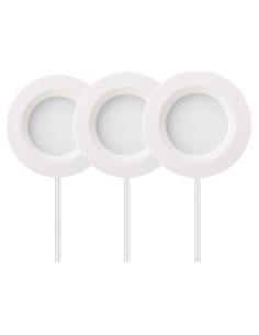 Kit de 3 Luces LED Dimmables GETINLIGHT 3000K Blanco