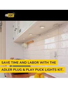 Kit de 3 Luces LED Dimmables GETINLIGHT 3000K Blanco 2