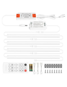 Kit de Luces Bajo Gabinete Litever 21W Luz Diurna 5000K