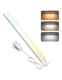 Luz LED Bajo Gabinete MYPLUS 16" Regulable 370Lúmenes 5 Colores