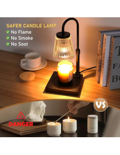 Lámpara Calentadora de Velas Hansanti HS2232 50W Regulable 2