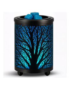 Calentador de Cera Eléctrico Leyoue PTC 14 cm Bosque Negro