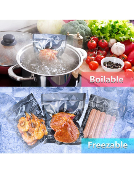 Bolsas de Sellado al Vacío CANLENPK 7x10cm 100 Unidades