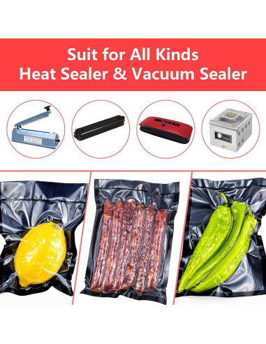 Bolsas de Sellado al Vacío CANLENPK 7x10cm 100 Unidades