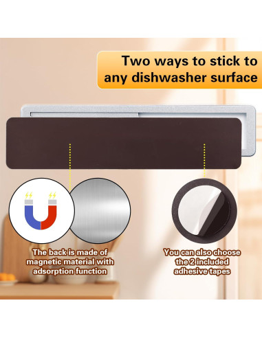 Señal Magnética Lavavajillas Limpio Sucio RIUOTA Plata