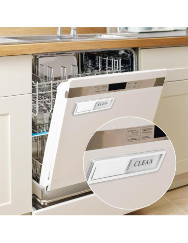 Señal Magnética Lavavajillas Limpio Sucio RIUOTA Plata