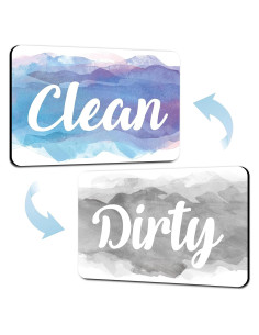 Signo Magnético Lavavajillas KYONANO Limpio Sucio 9x5cm